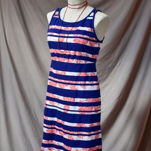 Tommy Bahama Striped Paisley Dress